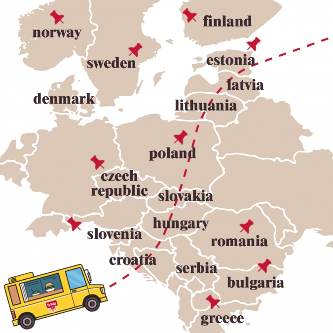 Schär Food Truck Tour w Bydgoszczy